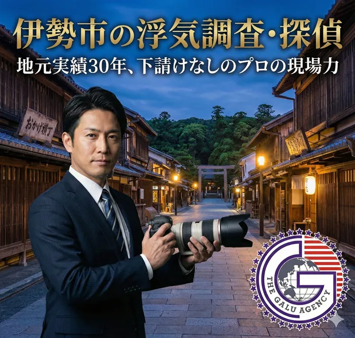 伊勢市の浮気調査・探偵ならガルエージェンシー三重。地元で30年の実績と信頼