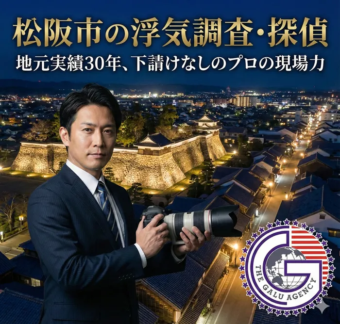 松阪市の浮気調査・探偵ならガルエージェンシー三重。地元で30年の実績と信頼