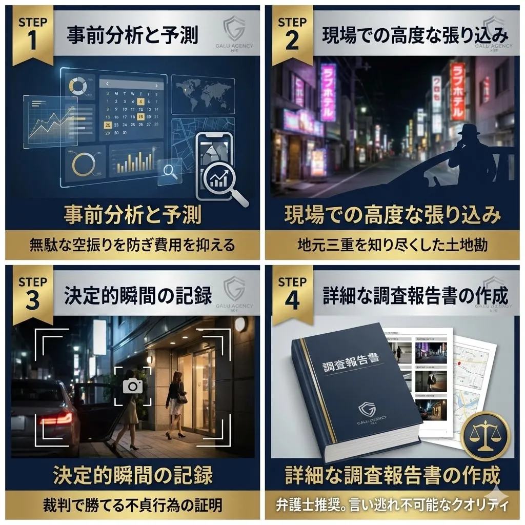 言い逃れを許さない。プロが掴む「デリヘル利用」の決定的証拠